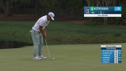 Kurt Kitayama | Round 4 | 4th hole | Shot 2 | 2026 RBC Heritage
