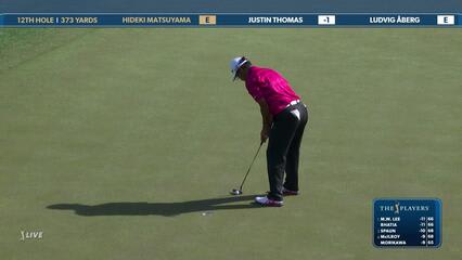 Hideki Matsuyama | Round 2 | 12th hole | Shot 5 | 2025 THE PLAYERS