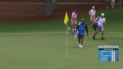 Nico Echavarria | Round 3 | 5th hole | Shot 3 | 2025 Wyndham