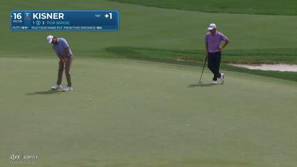 Kevin Kisner | Round 1 | 16th hole | Shot 3 | 2025 Valero