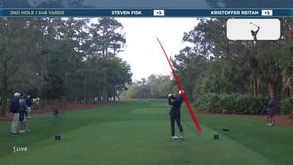 Kristoffer Reitan | Round 4 | 2nd hole | Shot 1 | 2026 THE PLAYERS