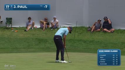 Jeremy Paul | Round 3 | 17th hole | Shot 5 | 2025 John Deere