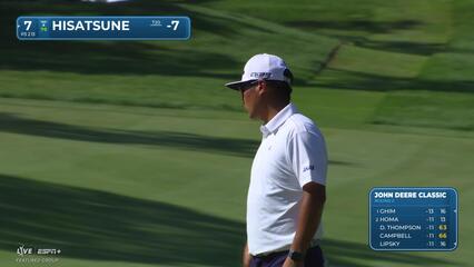 Ryo Hisatsune | Round 2 | 7th hole | Shot 4 | 2025 John Deere