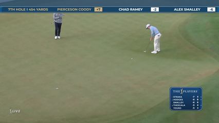 Pierceson Coody | Round 2 | 7th hole | Shot 4 | 2026 THE PLAYERS