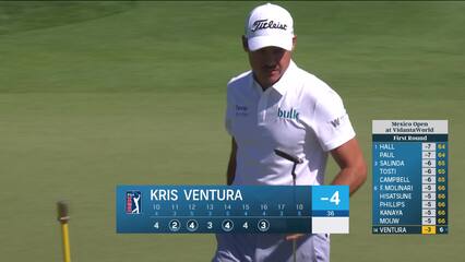 Kristoffer Ventura | Round 1 | 16th hole | Shot 3 | 2025 Mexico Open