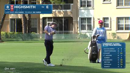 Joe Highsmith | Round 2 | 8th hole | Shot 2 | 2026 Cognizant Classic