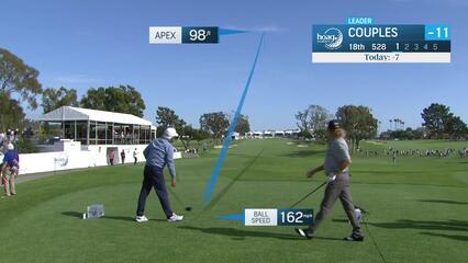 Fred Couples | Round 2 | 18th hole | Shot 1 | 2025 Hoag Classic