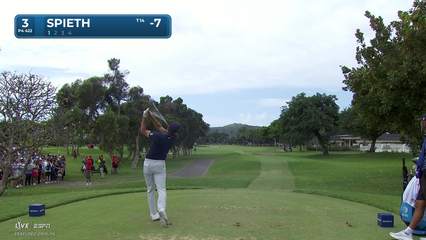 Jordan Spieth | Round 4 | 3rd hole | Shot 1 | 2026 Sony Open