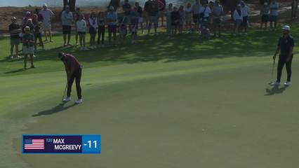 Max McGreevy | Round 3 | 3rd hole | Shot 3 | 2025 The RSM Classic