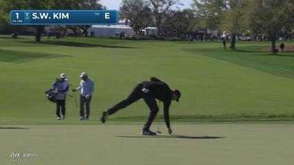 Si Woo Kim | Round 1 | 1st hole | Shot 3 | 2025 Arnold Palmer