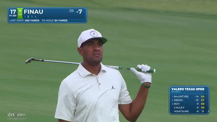 Tony Finau | Round 2 | 17th hole | Shot 2 | 2026 Valero