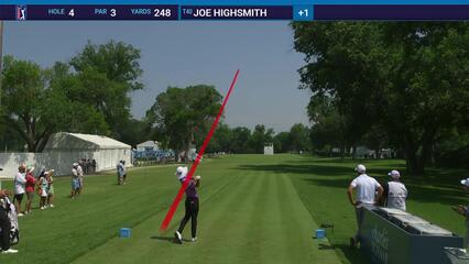 Joe Highsmith | Round 1 | 4th hole | Shot 1 | 2025 Charles Schwab