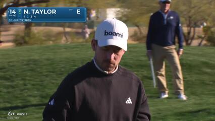 Nick Taylor | Round 1 | 14th hole | Shot 2 | 2025 WM Phoenix Open