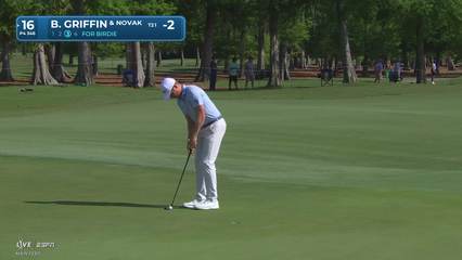 Ben Griffin | Round 1 | 16th hole | Shot 3 | 2026 Zurich Classic