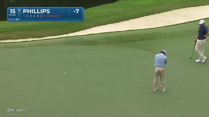 Chandler Phillips | Round 1 | 15th hole | Shot 7 | 2025 Wyndham