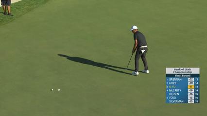 Kevin Yu | Round 4 | 15th hole | Shot 4 | 2025 Bank of Utah
