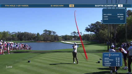 Si Woo Kim | Round 3 | 7th hole | Shot 1 | 2026 THE PLAYERS
