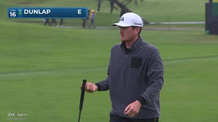Nick Dunlap | Round 1 | 16th hole | Shot 3 | 2025 Genesis