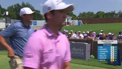Daniel Berger | Round 1 | 10th hole | Shot 1 | 2025 Charles Schwab