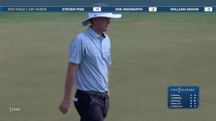 Joe Highsmith | Round 2 | 6th hole | Shot 4 | 2026 THE PLAYERS