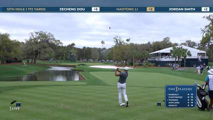 Haotong Li | Round 1 | 13th hole | Shot 1 | 2026 THE PLAYERS