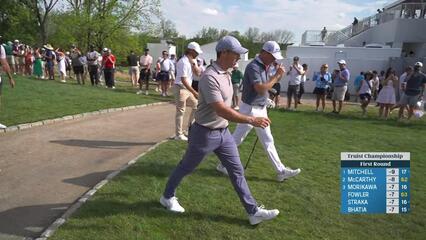 Justin Thomas | Round 1 | 18th hole | Shot 1 | 2025 Truist Championship