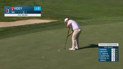 Rico Hoey | Round 1 | 9th hole | Shot 3 | 2025 Procore