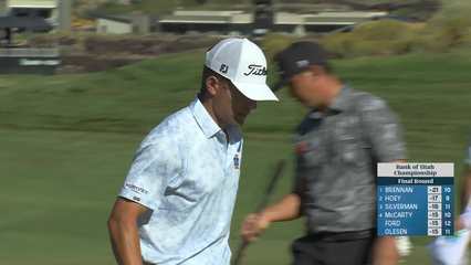 Michael Brennan | Round 4 | 10th hole | Shot 5 | 2025 Bank of Utah