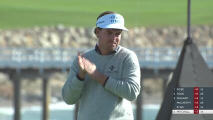 Keith Mitchell | 2023 AT&T Pebble Beach | Round 4 | 17th hole | Shot 3