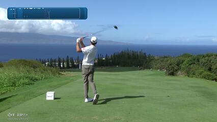 Max Homa | Round 2 | 17th hole | Shot 1 | 2025 The Sentry