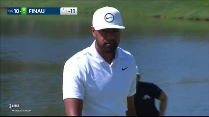 Tony Finau | 2023 Mexico Open | Round 2 | 1st hole | Shot 4