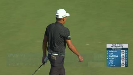 Kevin Yu | Round 4 | 11th hole | Shot 3 | 2025 Bank of Utah