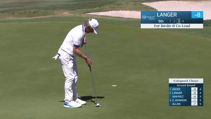 Bernhard Langer | Round 2 | 5th hole | Shot 4 | 2026 Cologuard
