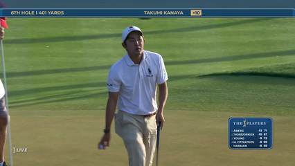 Takumi Kanaya | Round 4 | 6th hole | Shot 4 | 2026 THE PLAYERS