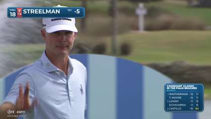 Kevin Streelman | Round 3 | 18th hole | Shot 4 | 2026 Cognizant Classic