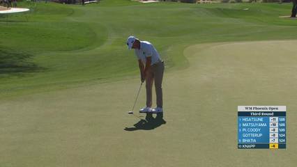 Jake Knapp | Round 3 | 1st hole | Shot 4 | 2026 WM Phoenix Open