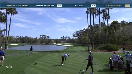 Carson Young | Round 2 | 7th hole | Shot 1 | 2025 THE PLAYERS
