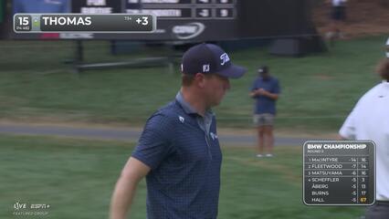 Justin Thomas | Round 2 | 15th hole | Shot 4 | 2025 BMW Championship