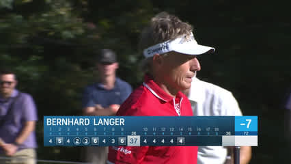Bernhard Langer | Round 3 | 14th hole | Shot 4 | 2025 Dominion