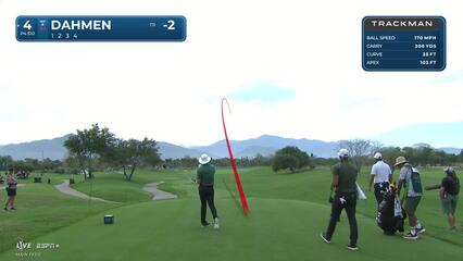 Joel Dahmen | Round 1 | 4th hole | Shot 1 | 2025 Mexico Open