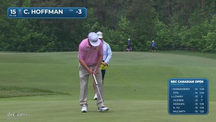 Charley Hoffman | Round 4 | 15th hole | Shot 5 | 2025 RBC Canadian