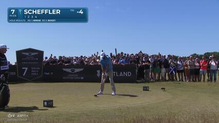 Scottie Scheffler | Round 3 | 7th hole | Shot 1 | 2025 Genesis Scottish Open