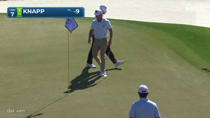 Jake Knapp | Round 3 | 7th hole | Shot 2 | 2026 WM Phoenix Open