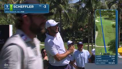 Scottie Scheffler | Round 2 | 7th hole | Shot 1 | 2026 Cadillac