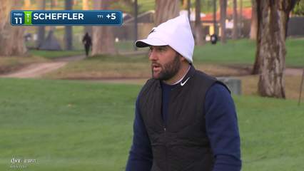 Scottie Scheffler | Round 1 | 11th hole | Shot 5 | 2026 The Genesis