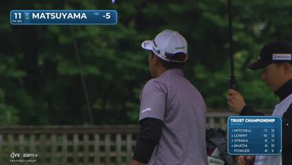 Hideki Matsuyama | Round 2 | 11th hole | Shot 2 | 2025 Truist Championship