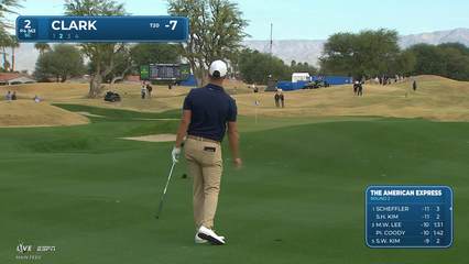 Wyndham Clark | Round 2 | 2nd hole | Shot 2 | 2026 The American Express