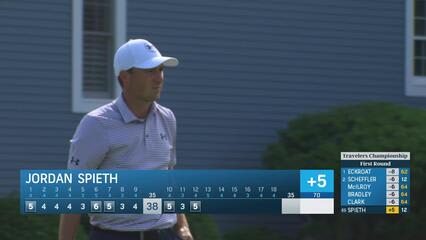 Jordan Spieth | Round 1 | 12th hole | Shot 5 | 2025 Travelers