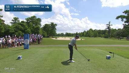 Matt Fitzpatrick | Round 1 | 11th hole | Shot 1 | 2026 Zurich Classic