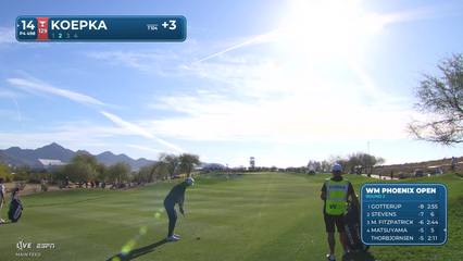 Brooks Koepka | Round 2 | 14th hole | Shot 2 | 2026 WM Phoenix Open